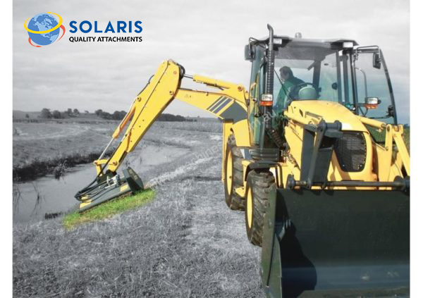 1-copy Solaris Mulchers for Mini-Excavators Attachments