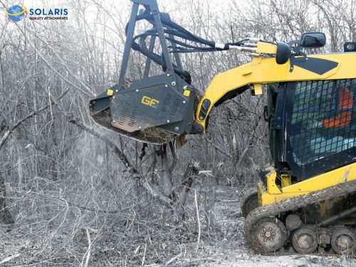 Solaris High Flow Mulcher for Skid Steers Attachments