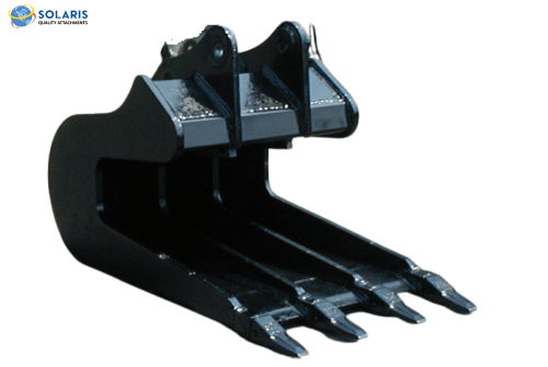 Solaris Excavator Buckets, Grapples & Couplers