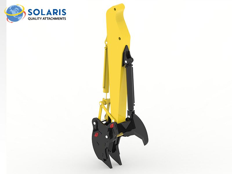 Solaris Wood Shear Attachment for Excavators