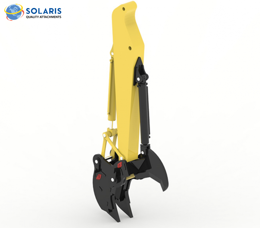 Solaris Wood Shear Attachment for Excavators