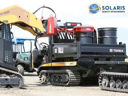 Solaris Pot Handler Attachment for Skid Steer