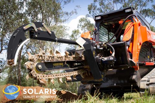 Solaris Trencher Attachments for Excavators & Skid Steer