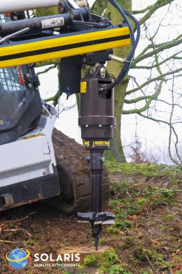 Solaris Stump Planer Attachment for Excavators and Skid Steers