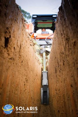 Solaris Trencher Attachments for Excavators & Skid Steer