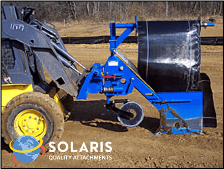 Solaris silt fence installer