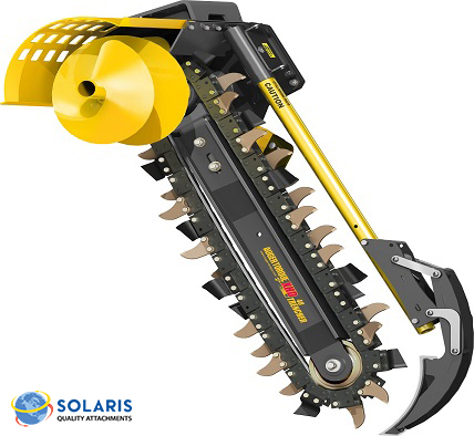 Solaris - Trencher Skidsteer Attachment