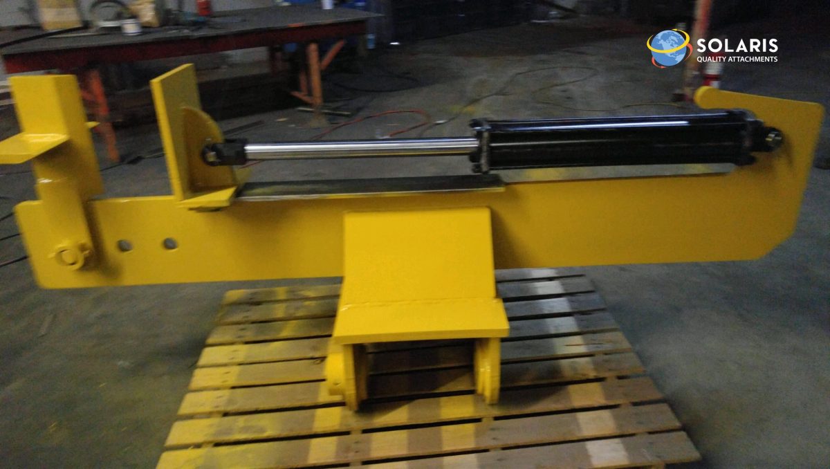 Hydraulic Log Splitter for Excavator Solaris Attachments