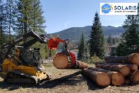 Solaris-Skid-Steer-Rotating-Log-Grapple Solaris-Skid-Steer-Rotating-Log-Grapple
