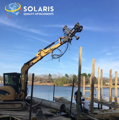 Solaris Grab-N-Drive on Excavator Close up-9