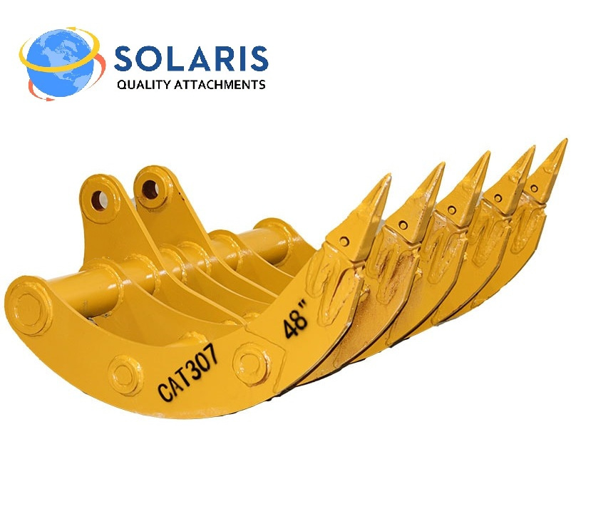 Minefield Rakes Solaris Excavator Rakes